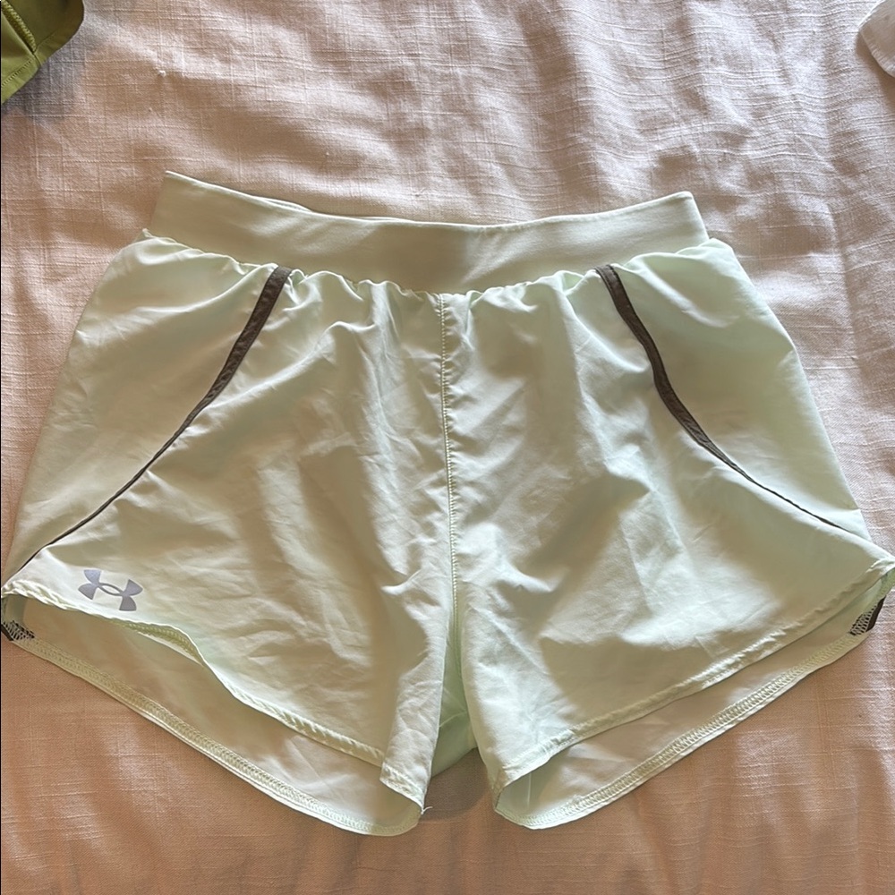 Under Armour Green Athletic Shorts Lightweight and Breathable
